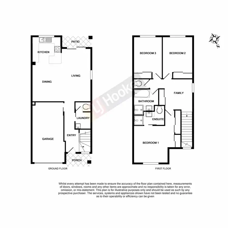 Floorplan of Homely townhouse listing, 10/1 Cristaldi Avenue, Underwood QLD 4119