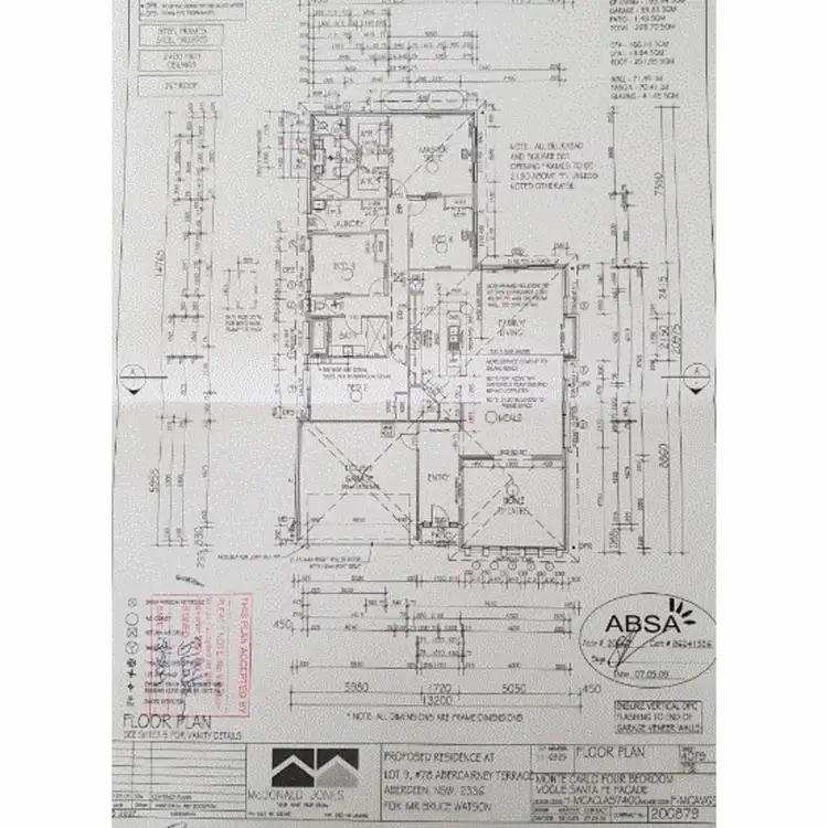 Floorplan of Homely house listing, 78 Abercairney Terrace, Aberdeen NSW 2336