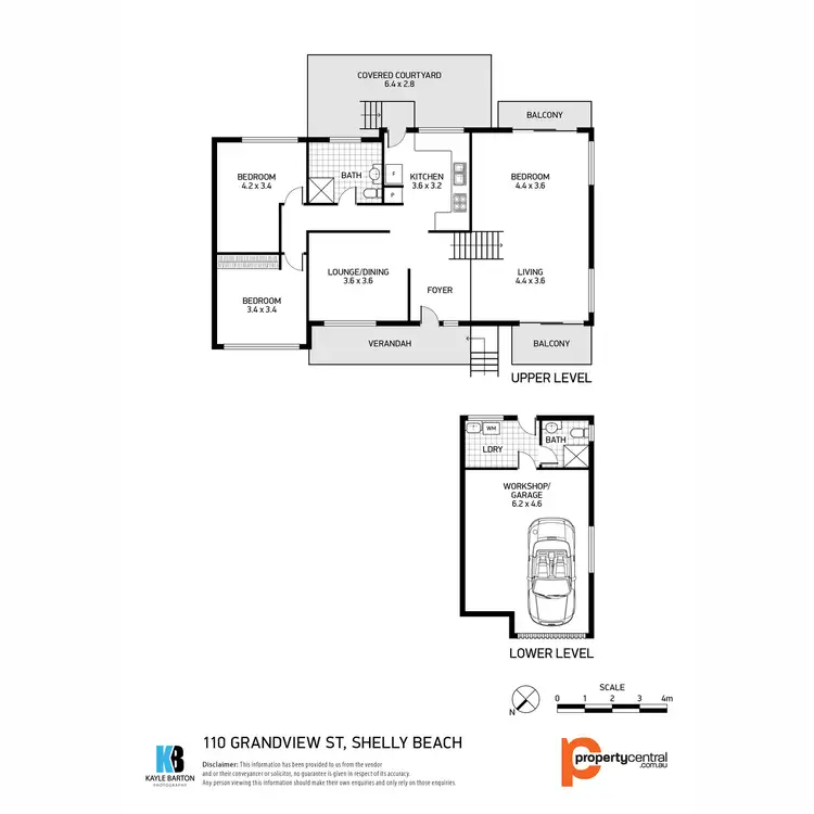 Floorplan of Homely house listing, 110 Grandview Street, Shelly Beach NSW 2261