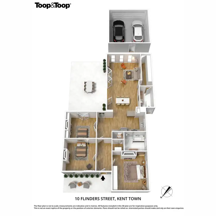 Floorplan of Homely house listing, 10 Flinders Street, Kent Town SA 5067