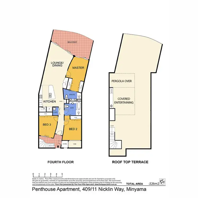 Floorplan of Homely unit listing, 409/11 Nicklin Way, Minyama QLD 4575
