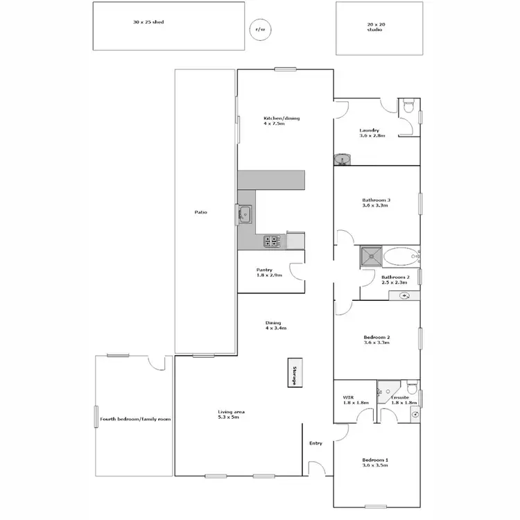 Floorplan of Homely house listing, 17 Flinders Avenue, Port Lincoln SA 5606