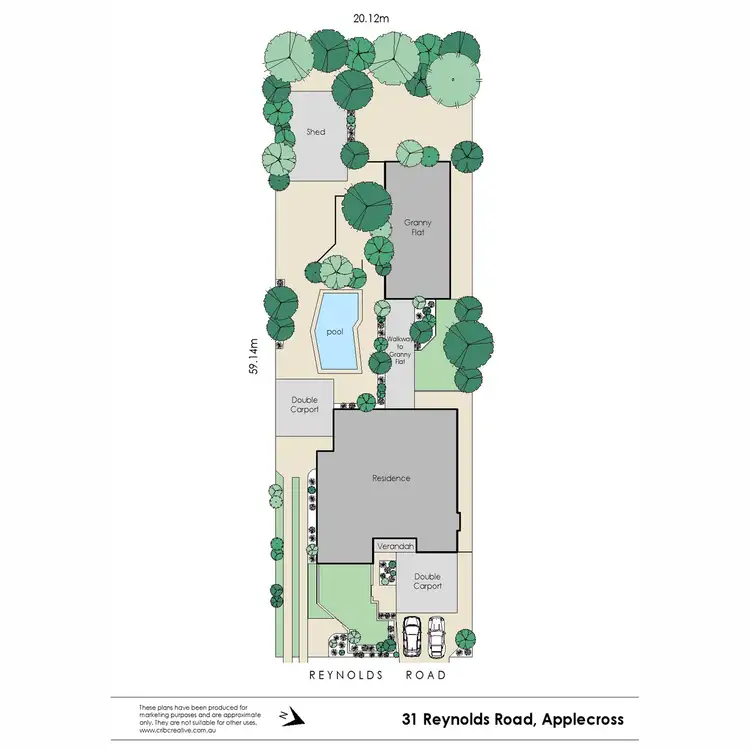 Floorplan of Homely house listing, 31 Reynolds Road, Applecross WA 6153