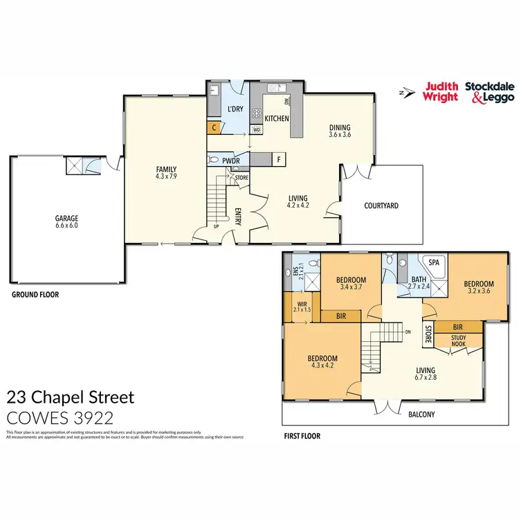 Floorplan of Homely house listing, 23 Chapel Street, Cowes VIC 3922
