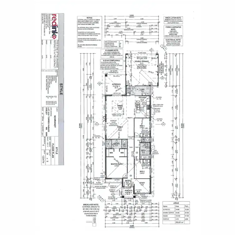 Floorplan of Homely house listing, 14 Torres Parade, Aveley WA 6069