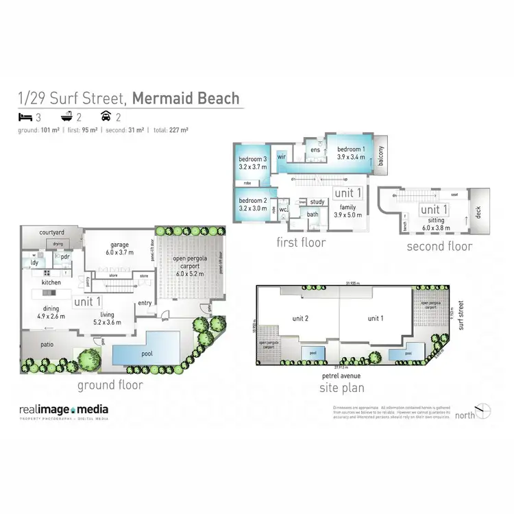 Floorplan of Homely townhouse listing, 29 Surf Street, Mermaid Beach QLD 4218