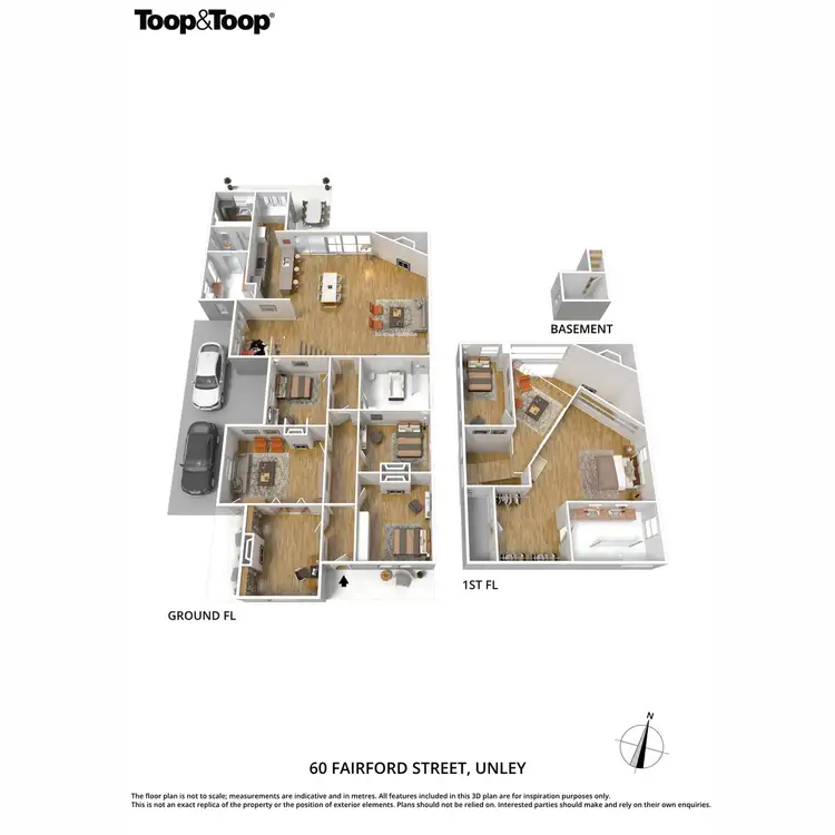 Floorplan of Homely house listing, 60 Fairford Street, Unley SA 5061