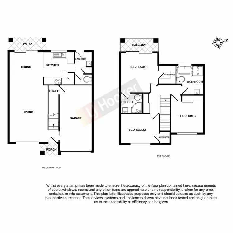 Floorplan of Homely townhouse listing, 3/88 Candytuft Place, Calamvale QLD 4116