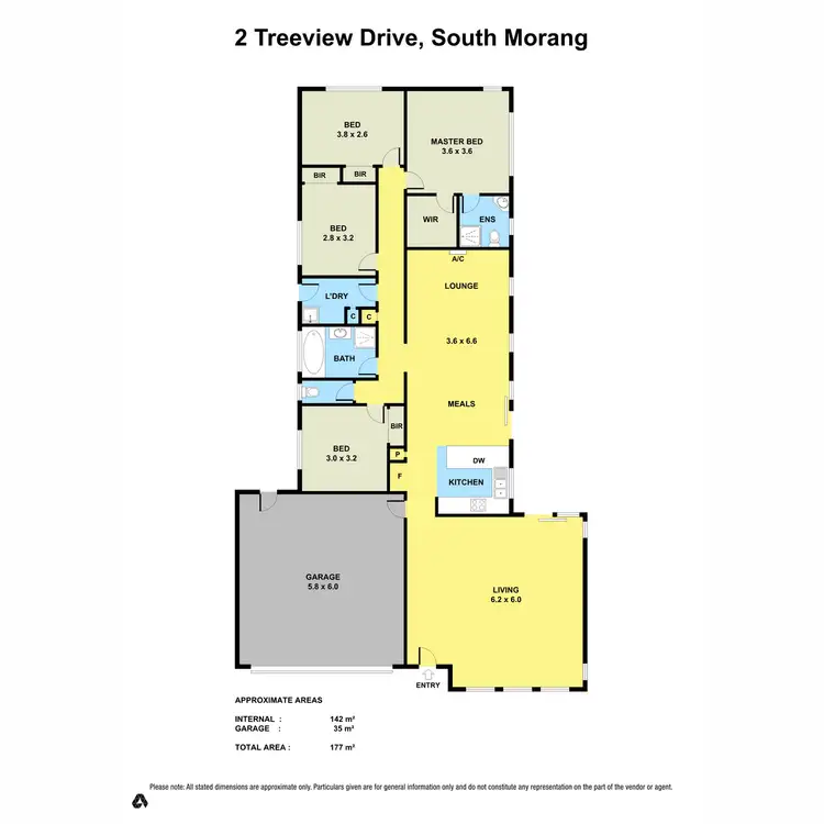 Floorplan of Homely house listing, 2 Treeview Drive, South Morang VIC 3752