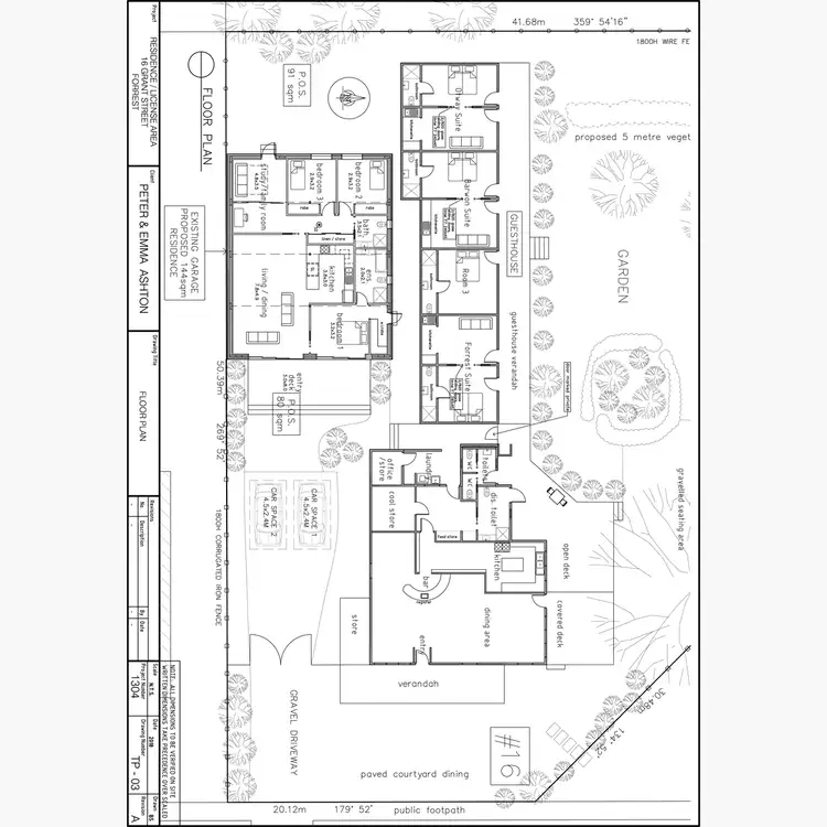 Floorplan of Homely house listing, 16 Grant Street, Forrest VIC 3236