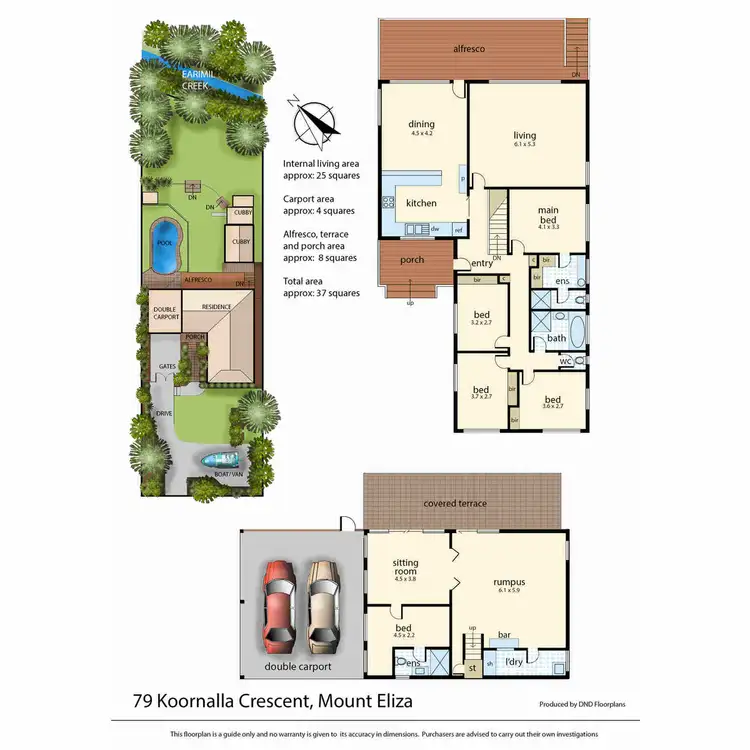 Floorplan of Homely house listing, 79 Koornalla Crescent, Mount Eliza VIC 3930