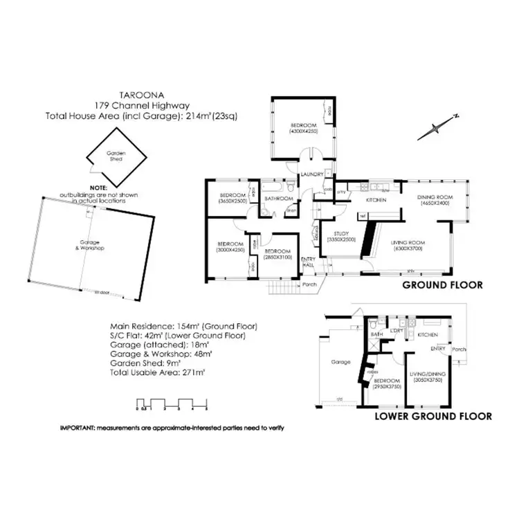 Floorplan of Homely house listing, 179 Channel Highway, Taroona TAS 7053