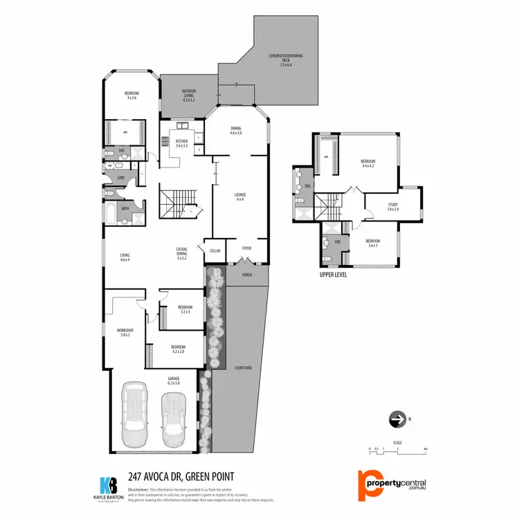 Floorplan of Homely house listing, 247 Avoca Drive, Green Point NSW 2251