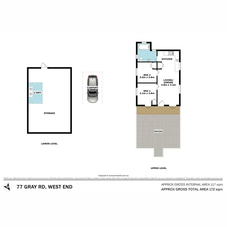 Floorplan of Homely house listing, 77 Gray Road, West End QLD 4101