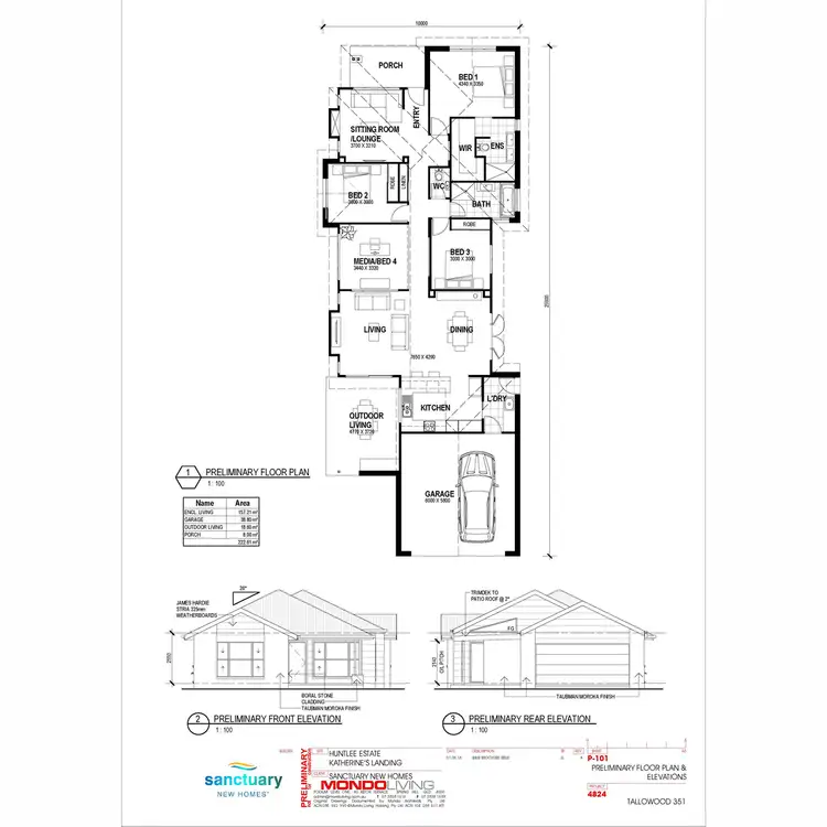 Floorplan of Homely house listing, 56 Triton Boulevard (Huntlee), North Rothbury NSW 2335