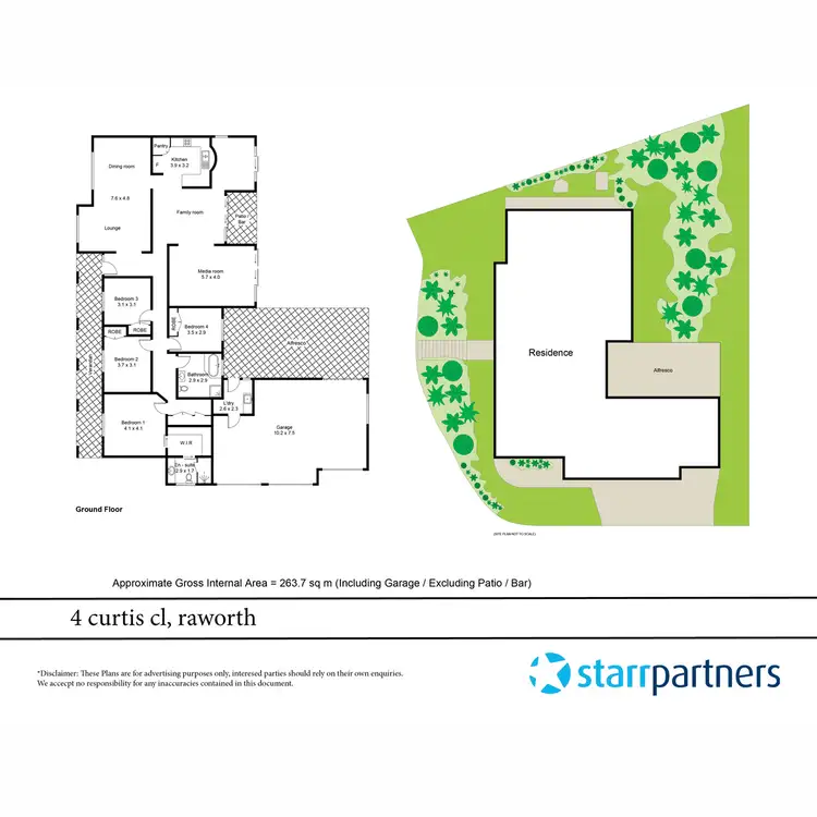 Floorplan of Homely house listing, 4 Curtis Close, Raworth NSW 2321