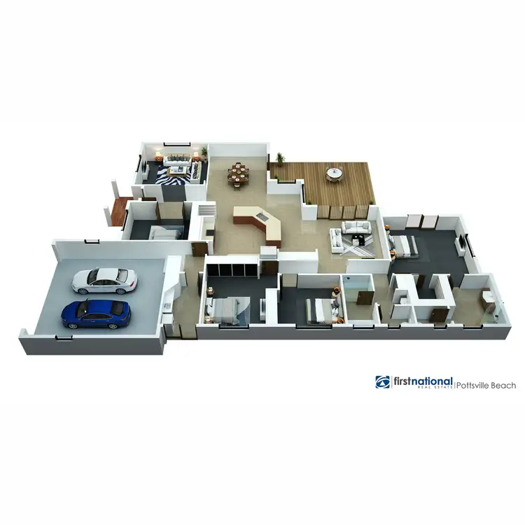 Floorplan of Homely house listing, 24 Mylestom Circle, Pottsville NSW 2489