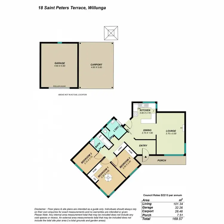 Floorplan of Homely house listing, 18 St Peters Terrace, Willunga SA 5172