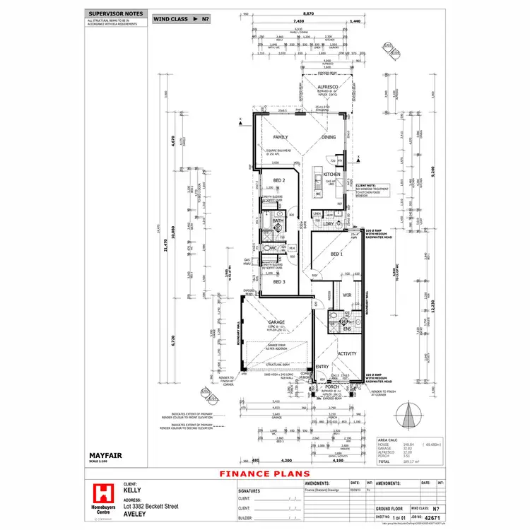 Floorplan of Homely house listing, 6 Beckett Street, Aveley WA 6069