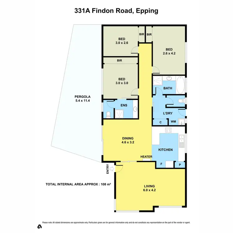 Floorplan of Homely house listing, 331a Findon Road, Epping VIC 3076