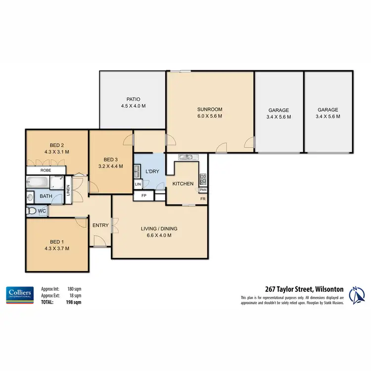 Floorplan of Homely house listing, 267 Taylor Street, Wilsonton QLD 4350