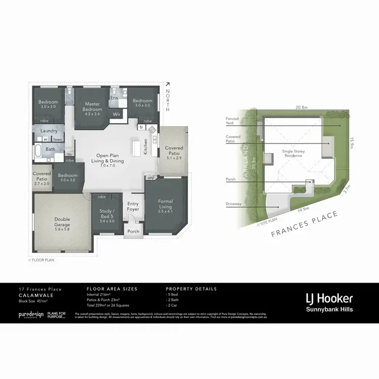 Floorplan of Homely house listing, 17 Frances Place, Calamvale QLD 4116