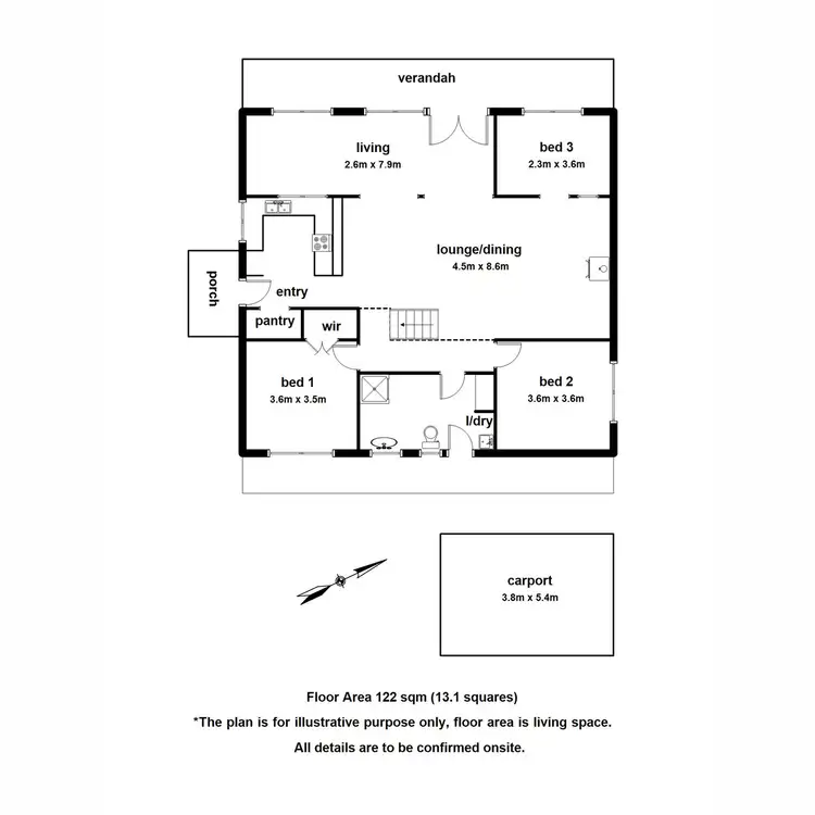 Floorplan of Homely house listing, 11 James Street, Selby VIC 3159