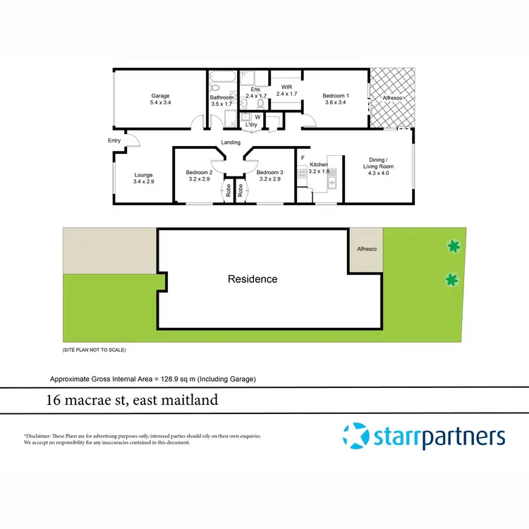Floorplan of Homely house listing, 1/16 Macrae Street, East Maitland NSW 2323