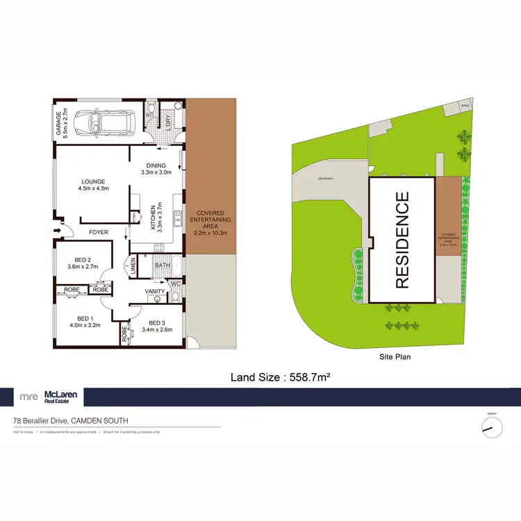 Floorplan of Homely house listing, 78 Berallier Drive, Camden South NSW 2570