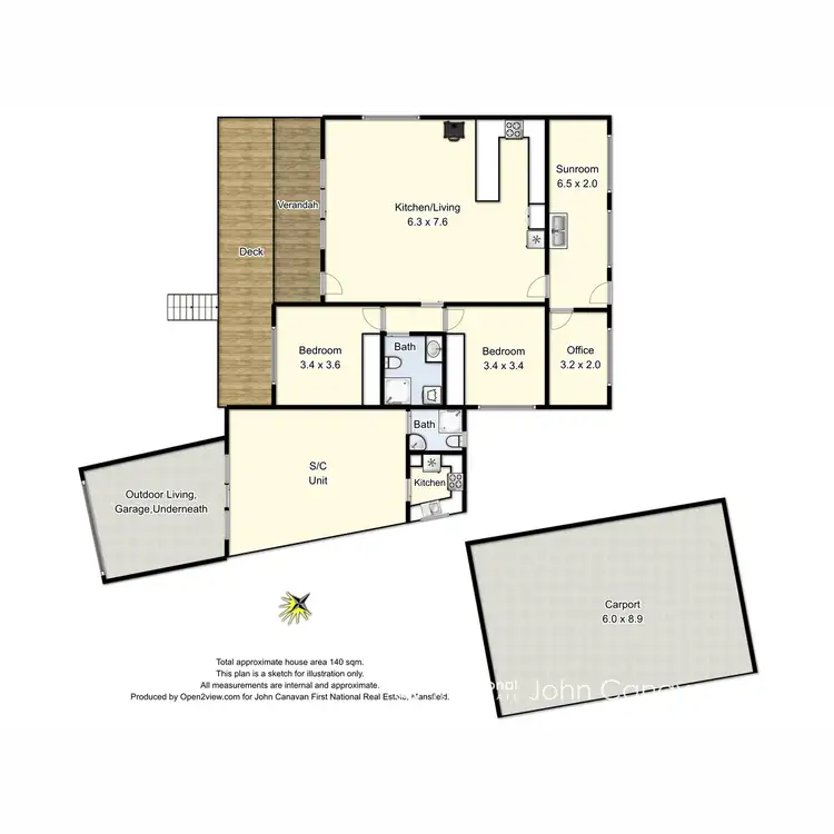 Floorplan of Homely house listing, 25 Bayside Boulevard, Goughs Bay VIC 3723