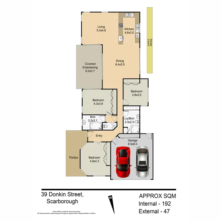 Floorplan of Homely house listing, 39 Donkin Street, Scarborough QLD 4020