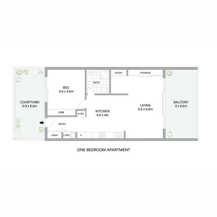 Floorplan of Homely apartment listing, 6/52 Darlington Drive, Banora Point NSW 2486