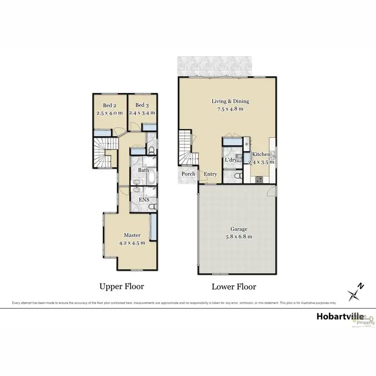 Floorplan of Homely semi-detached listing, 13B Ducker Avenue, Richmond NSW 2753