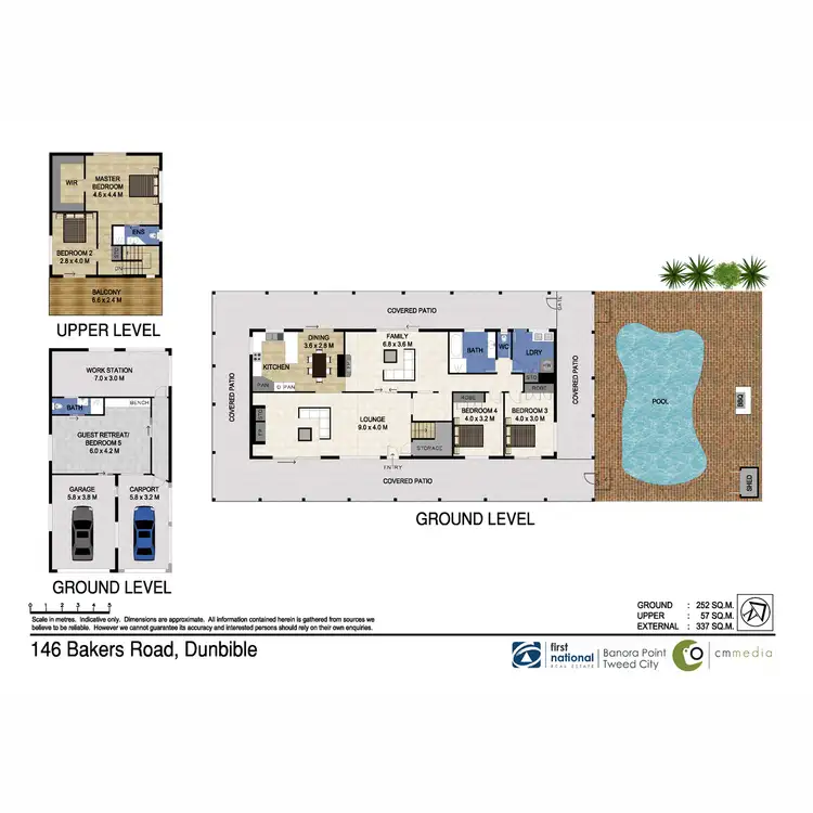 Floorplan of Homely house listing, 146 Bakers Road, Dunbible NSW 2484