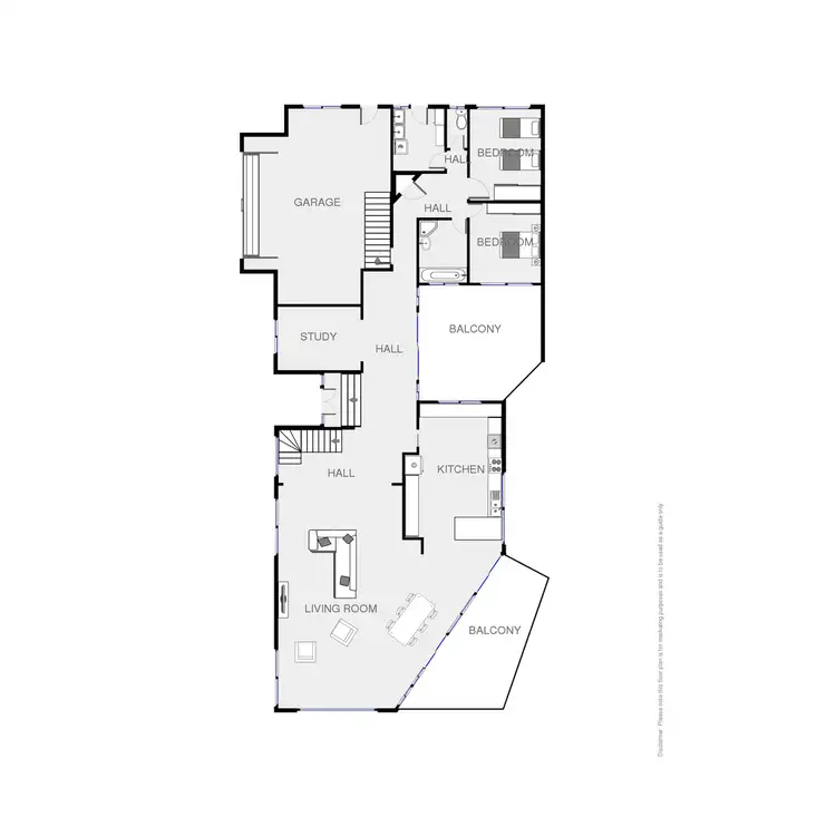 Floorplan of Homely house listing, 2 Nichole Court, Tura Beach NSW 2548