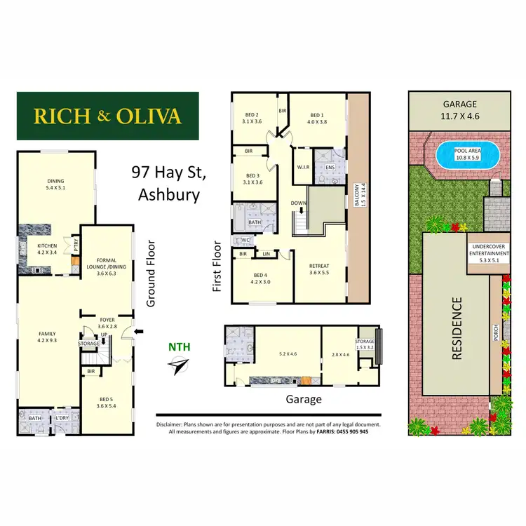 Floorplan of Homely house listing, 97 Hay Street, Ashbury NSW 2193