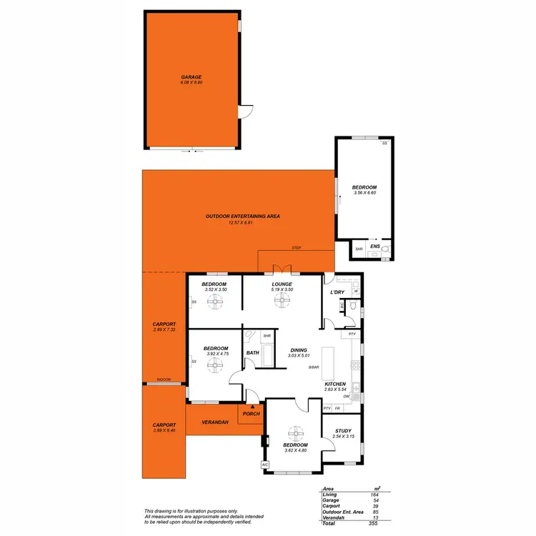 Floorplan of Homely house listing, 22 Western Parade, Brooklyn Park SA 5032