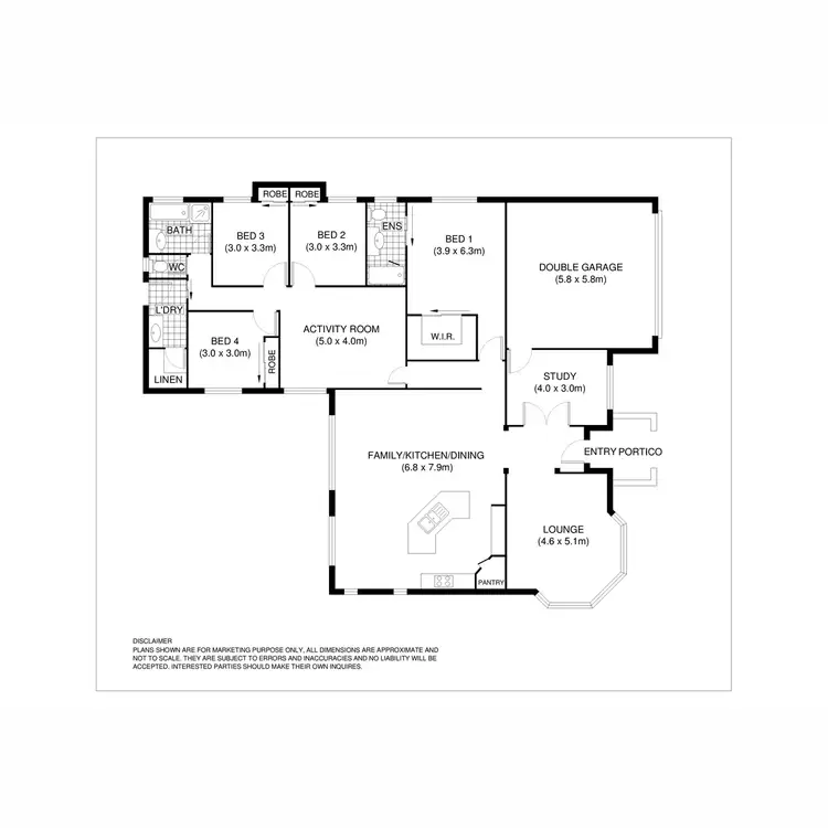 Floorplan of Homely house listing, 26 Settlers Drive, Gowrie Junction QLD 4352