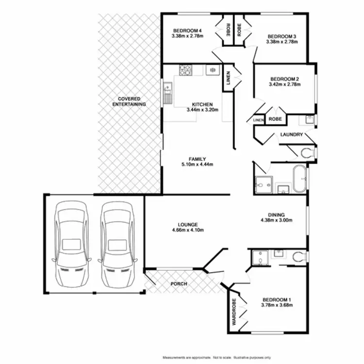 Floorplan of Homely house listing, 46 Womra Crescent, Glenmore Park NSW 2745