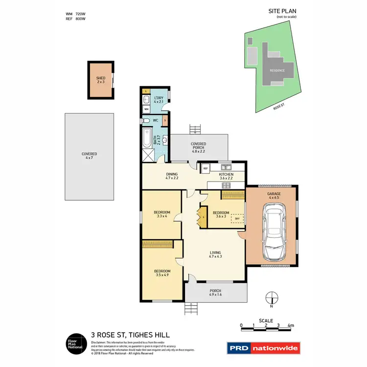 Floorplan of Homely house listing, 3 Rose Street, Tighes Hill NSW 2297