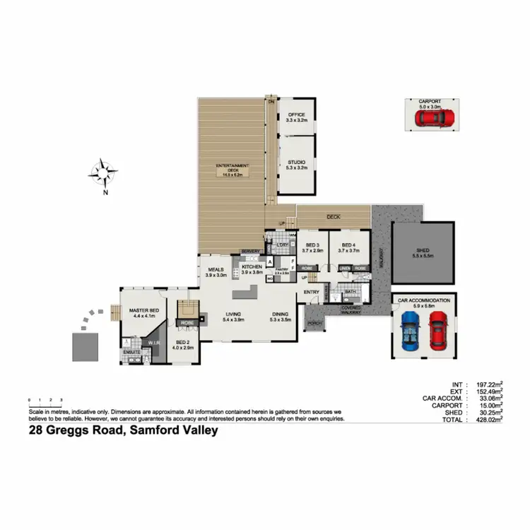Floorplan of Homely house listing, 28 Greggs Road, Samford Valley QLD 4520