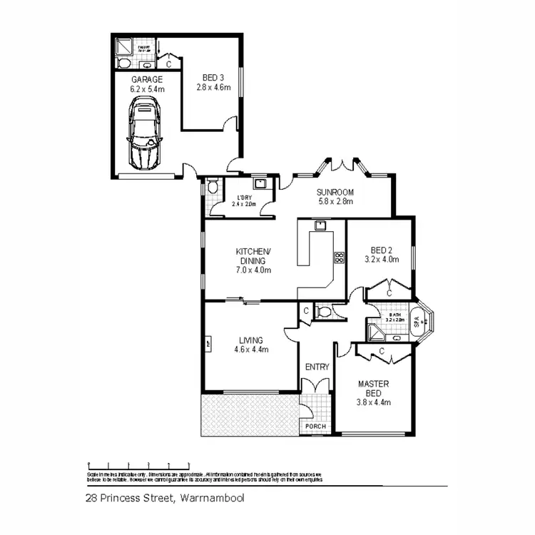 Floorplan of Homely house listing, 28 Princess Street, Warrnambool VIC 3280