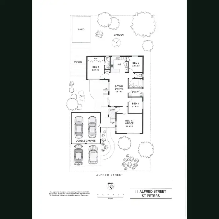 Floorplan of Homely house listing, 11 Alfred Street, St Peters NSW 2044