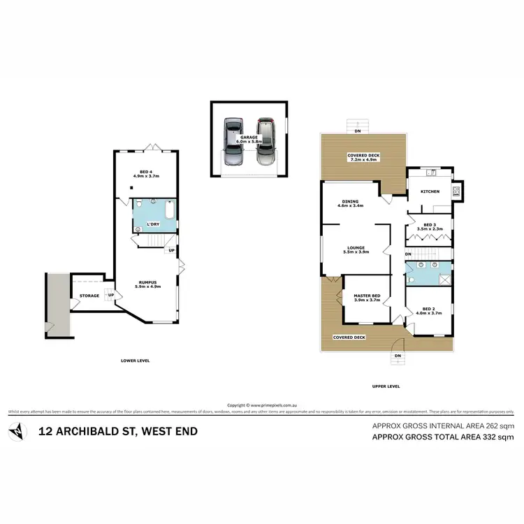 Floorplan of Homely house listing, 12 Archibald Street, West End QLD 4101