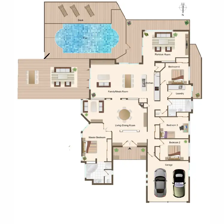 Floorplan of Homely house listing, 94 Brookeside Crescent, Seventeen Mile Rocks QLD 4073