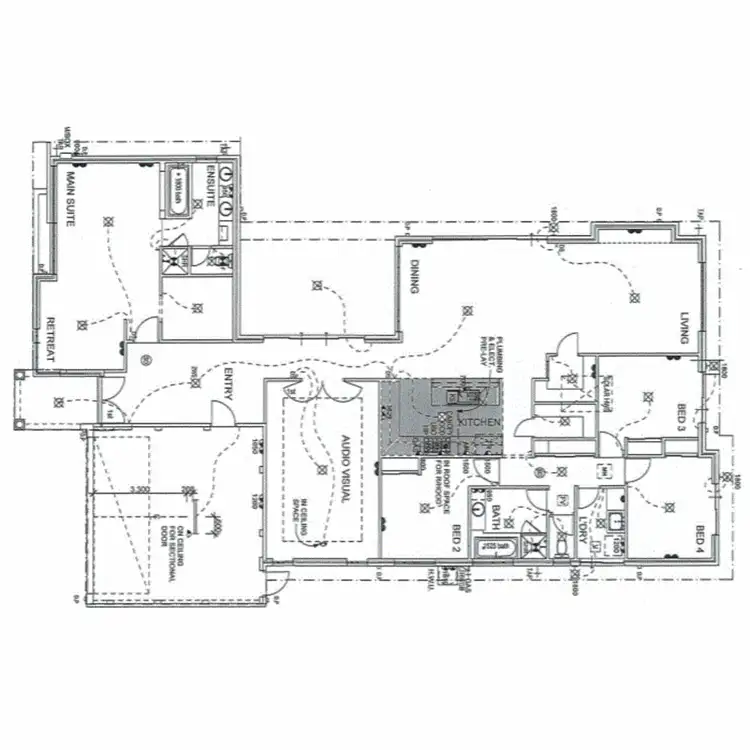 Floorplan of Homely house listing, 41 Geographe Loop, Ellenbrook WA 6069