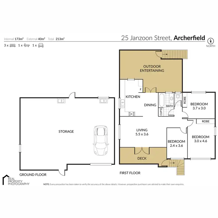 Floorplan of Homely house listing, 25 Janzoon Street, Archerfield QLD 4108