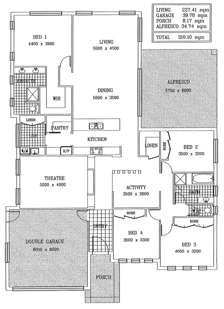 Floorplan of Homely house listing, 158 Brooklyn Drive, Bourkelands NSW 2650
