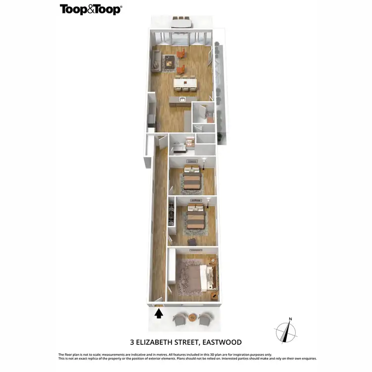 Floorplan of Homely house listing, 3 Elizabeth Street, Eastwood SA 5063