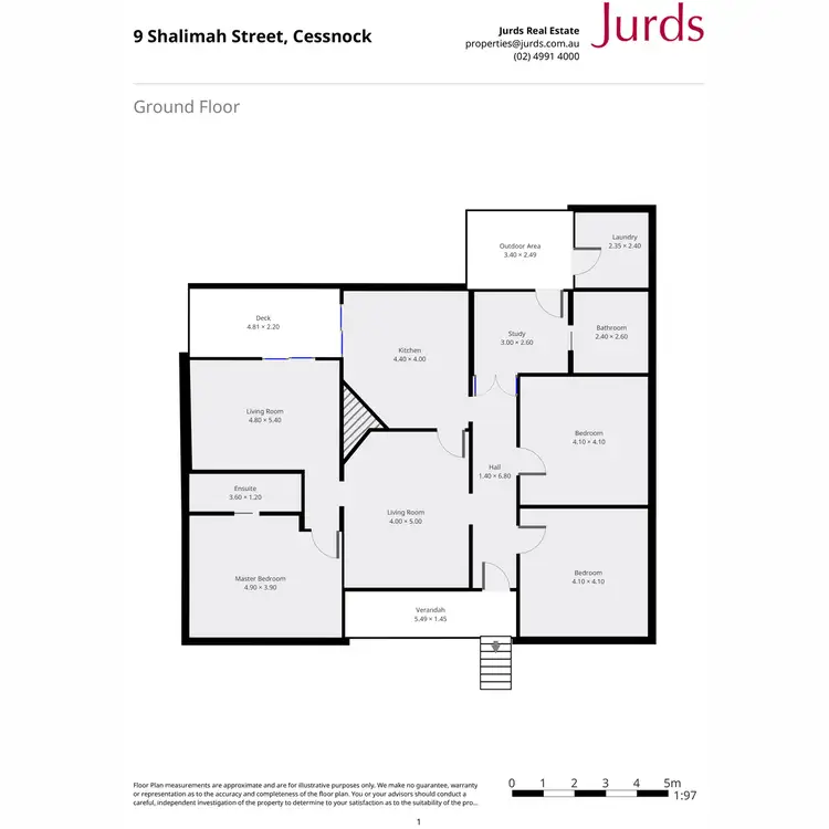 Floorplan of Homely house listing, 9 Shalimah Street, Cessnock NSW 2325